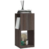  Vrtljiva omarica siva in sonoma hrast 34,5x34,5x75,5 cm, (20716384) | Shoptok.si