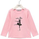 Wanex Majica dugih rukava za devojčice Balerina 32846, Roze Cene