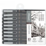 Set pigmentnih liner olovaka EC393, 10 komada