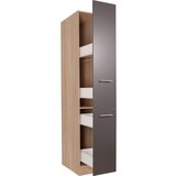 RESPEKTA Izvlečna Omara Merle, Barva Hrasta, Siva | Shoptok.si