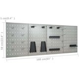 vidaXL Zidne ploče za alat 4 kom 40 x 58 cm čelične | shoptok.hr
