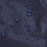  Kabanica za pse s reflektirajućim trakama, poliester, tamnoplava, M | shoptok.hr