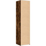  Visoka komoda dimljeni hrast 45x42,5x185 cm konstruirano drvo | Eponuda.com