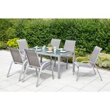Gardenson Vrtna Garnitura Amalfi, 7-Delno, Rjava | Shoptok.si