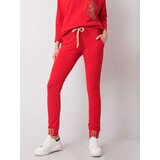 RELEVANCE Sweatpants-RV-DR-5980.12-red | Shoptok.si