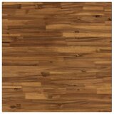  60 x 55 x 75 cm Čvrsto drvo akacije Prirodna i crna Pravokutni - Prirodna i crna 60 x 55 x 75 cm Četvrtasto | shoptok.hr