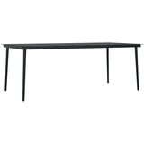  9-dijelni vrtni blagovaonski set crni | shoptok.hr