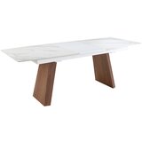 Angel Cerdá Podaljšana jedilna miza ovalna sodček porcelanski marmor, (21250547) | Shoptok.si