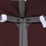  Pokrov za sjenicu s 2 razine 310 g/m² 3 x 3 m bordo | shoptok.hr