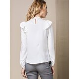 Premium Lola blouse with frills at the front white | Eponuda.ba