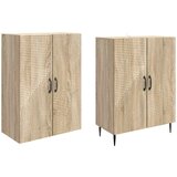  Set ormara 2 pcs 66 x 34,5 x 89,5 cm Konstruirano drvo | shoptok.hr