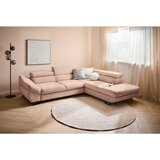 Hom`in KOTNA SEDEŽNA GARNITURA, tkanina starinsko roza | Shoptok.si