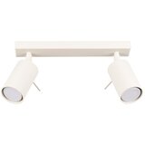 Nice Lamps Kremno bela stropna svetilka 6x30 cm Etna – Cene