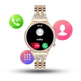 Manta pametni sat, BT, brojne funkcije, zlatni SWD01GD | shoptok.hr