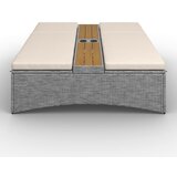 Bessagi Garden Vrtni Ležalnik Monero, Siva, Krem | Shoptok.si