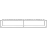  Okvir kreveta bez madraca bijeli 90x200 cm metal | Eponuda.com
