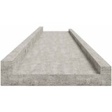  Zidne police 4 kom siva boja betona 115 x 9 x 3 cm | Eponuda.ba