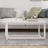  Stolić za kavu bijeli 110 x 55 x 45 cm od masivne borovine | shoptok.hr