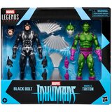 Hasbro Blister 2 figuras Black Bolt & Triton Inhumanos Marvel Legends Series 15cm | shoptok.hr