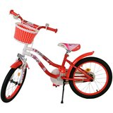 Volare dječji bicikl Lovely 18″ crveno-bijele boje | shoptok.hr