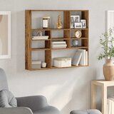  Zidna polica Staro drvo 90x16x78 cm Konstruirano drvo | Eponuda.com