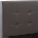  Hidraulični okvir za krevet od umjetne kože sivi 90 x 200 cm | shoptok.hr