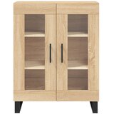  Visoka komoda hrasta sonome 69,5x34x180cm od konstruiranog drva Slike