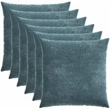  Presvlaka za jastuk 6 kom. HEERLEN Plava 60 x 60 cm | shoptok.hr