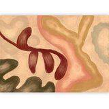  Foto tapeta - Colorful shapes – worn-out figures in lime wash technique 200x140 | shoptok.hr