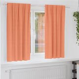  Zavjese za blackout s prstenovima 2 pcs Terakota 175 x 140 cm | shoptok.hr