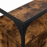  Komoda sa staklenom površinom boja hrasta 98x35x81 cm drvena | Eponuda.ba