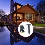 vidaXL LED solarne lučke toplo bela božična dekoracija, (20579680) | Shoptok.si