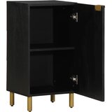  Komoda crna 40x33x75 cm od konstruiranog drva | shoptok.hr
