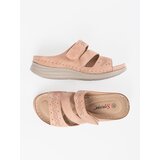 SEASTAR Light pink flip-flops on a low wedge | shoptok.hr