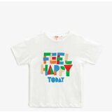 Koton Baby Boy Printed Short Sleeve Crew Neck T-Shirt 3smb10142tk Cene'.'