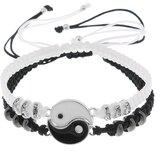 INF Komplet zapestnic Yin Yang za par/prijateljstvo Silver, (21247815) | Shoptok.si