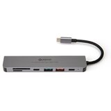  USB hub 7u1 sa Power Delivery 100 W i HDMI 4K | Eponuda.com