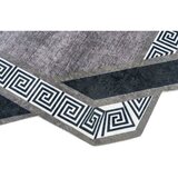 Conceptum Hypnose tepih Hmnt955, Heksagonalni, 80x200 cm, Crno-sivi | Eponuda.com