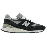 New Balance Nizke superge 998 MiUSA Black Silver Črna Cene