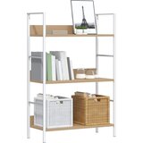 Police za knjige s 3 razine boja hrasta 60x27,6x90,5 cm drvene | shoptok.hr