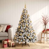  Umjetno božićno drvce s kuglicama 120 cm 150 LED lampica Cijene