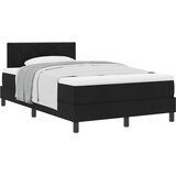 vidaXL vzmetnica s škatlo črna 120x190 cm tkanina | Shoptok.si