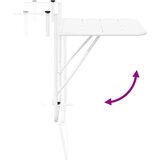  Viseci Balkon Stol Bijelo 60 x 39 x 65 cm Čelik | shoptok.hr