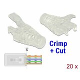 Delock Za&scaron;čitna plastika za RJ45 CrimpCut (pak/20) 86455 cene