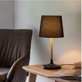  stona lampa crna-drvo 1xE14 just light | Eponuda.com