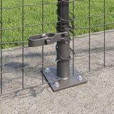  Ograjni Stebri Paket 26 Siva Beton 3.2 x 3.2 x 90 cm Vzdržljiv | Shoptok.si