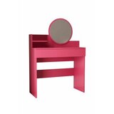 Hanah home Stol za šminkanje Harmony Mini Okrugli, 90 x 40 x 133 cm, Roze boje | Eponuda.ba