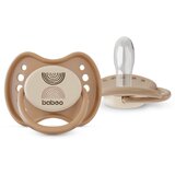 Baboo Soothers Silicone Symmetrical with Case duda Au Naturale 0-6 m 2 kos | Shoptok.si