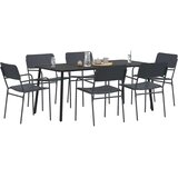  Blagovaonski set 7 kom. Antracit Čelik | shoptok.hr