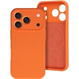 Onasi RainBow Liquid silikonski ovitek z MagSafe za iPhone 16 - oranžen Cene
